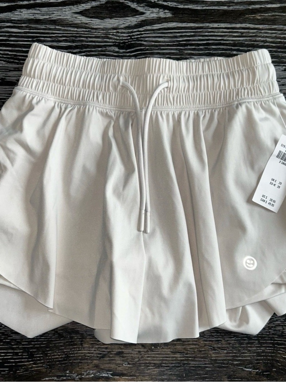 Gilly Hicks Light Gray Athletic Shorts
